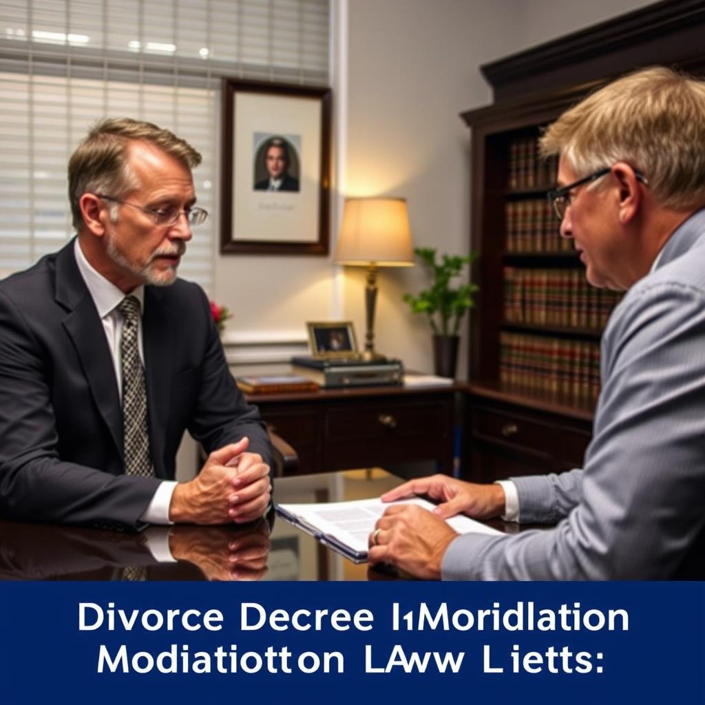 Divorce Decree Modification Lawyer Warren County