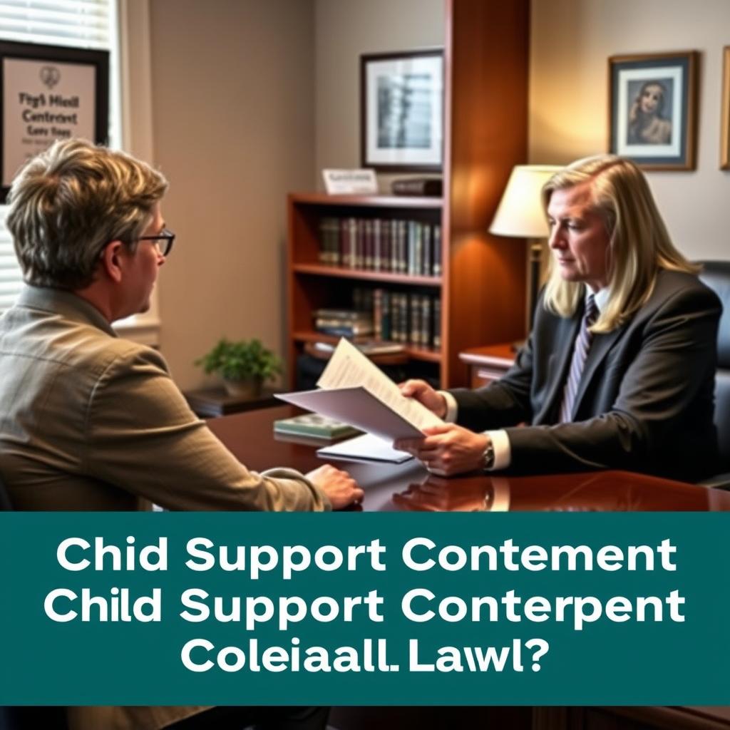 Child Support Contempt Lawyer Colonial Heights