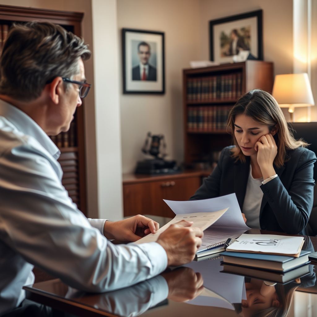 How is child custody decided in Warren County